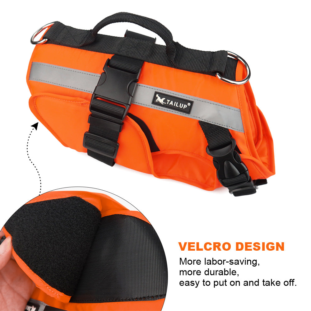 Hope Reflective Dog Life Jacket detail