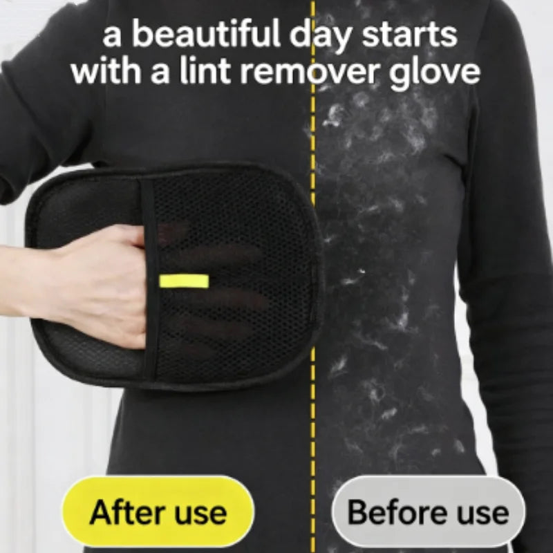 Pet Gloves for Cat Dog Hair Remover Brush - Household Hair Cleaning Tool