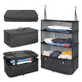 3-In-1 Travel Clothes Storage Hanging Bag Garment Organizer