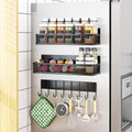 Hope Magnetic Spice Rack with Hook Organizer