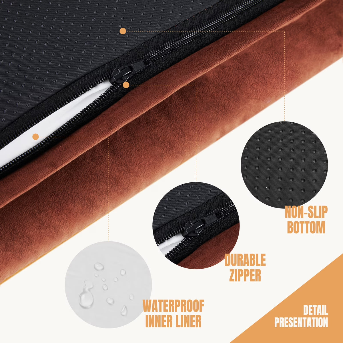 Hope Orthopedic Memory Foam Dog Bed