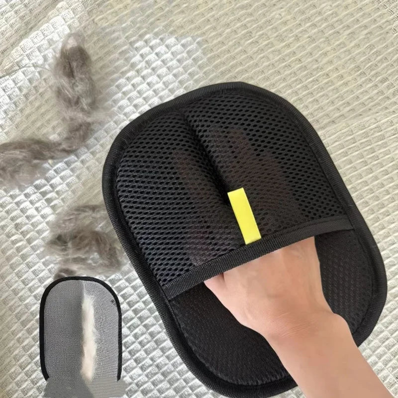 Pet Gloves for Cat Dog Hair Remover Brush - Household Hair Cleaning Tool
