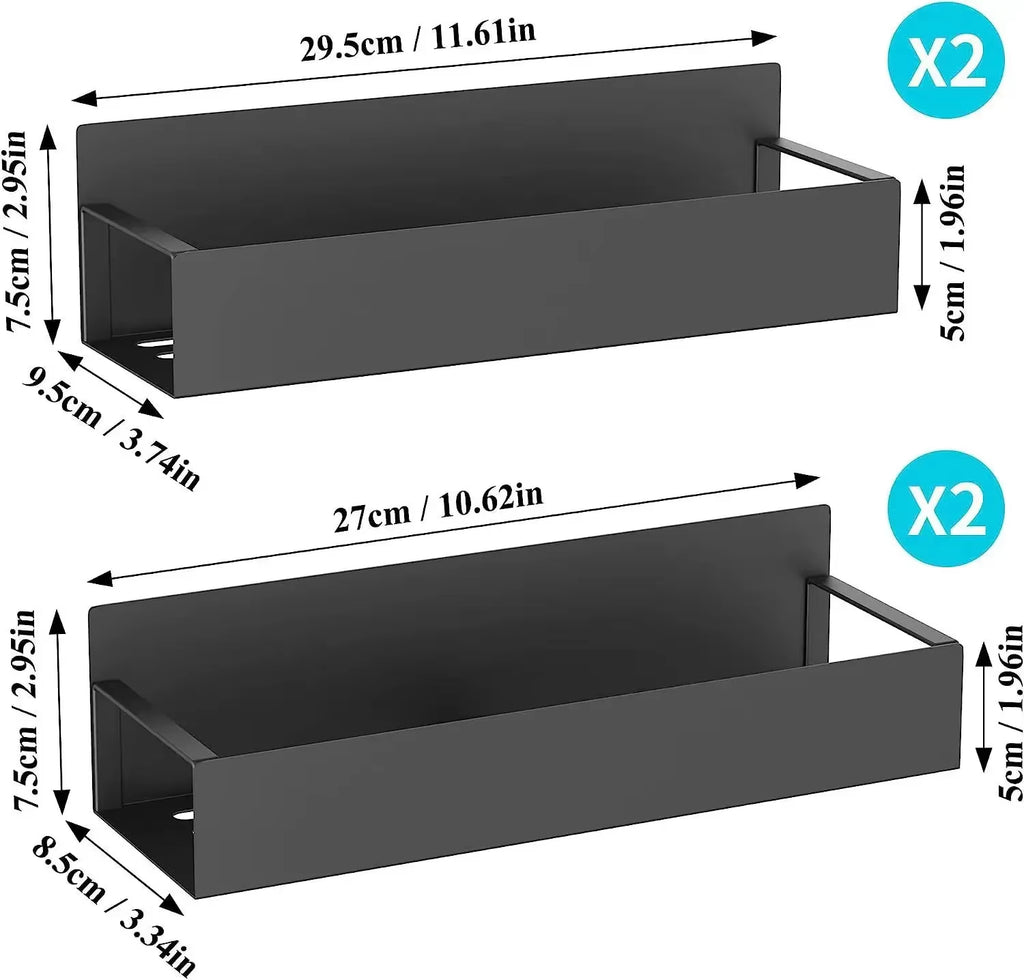 Refrigerator Magnetic Shelf Kitchen Organizer Rack