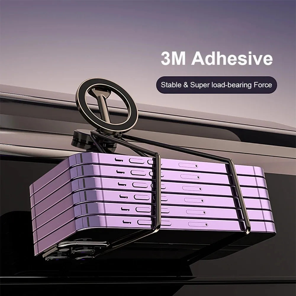 Magnetic Car Phone Holder Magsafe Compatible Dashboard Vent Mount